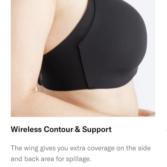 New Knix WingWoman Contour Bra Sports Black Supportive Everyday 8+ = 42E 40F 42F - Picture 13 of 14